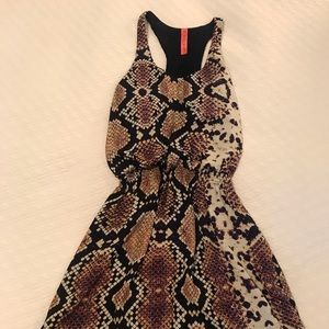 Eight Sixty Snake Print Dress